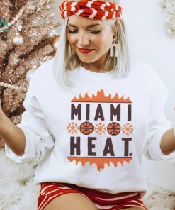 Miami Heat Holiday Crewneck Shirt