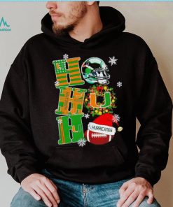 Miami Hurricanes NCAA ho ho ho Christmas shirt