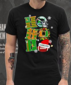 Miami Hurricanes NCAA ho ho ho Christmas shirt