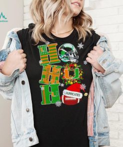 Miami Hurricanes NCAA ho ho ho Christmas shirt