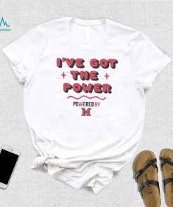 Miami University RedHawks Gameday Couture Girls Youth PoweredBy Got the Power T Shirt