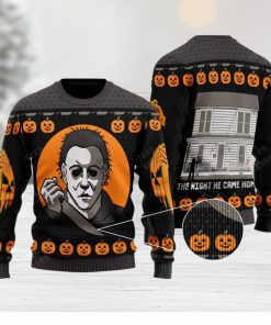 Michael Myers Halloween Ugly Sweater Christmas