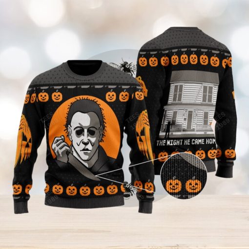 Michael Myers Halloween Ugly Xmas 3D Sweater Gift Holidays