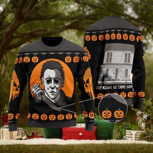 Michael Myers Halloween Ugly Xmas 3D Sweater Gift Holidays