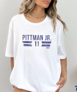 Michael Pittman Jr. Indianapolis Font shirt