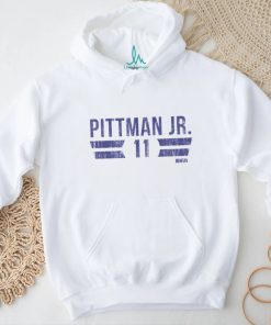 Michael Pittman Jr. Indianapolis Font shirt