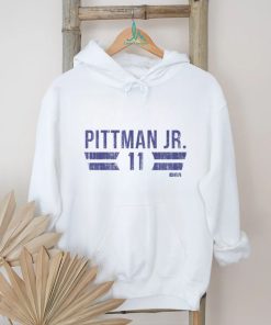 Michael Pittman Jr. Indianapolis Font shirt