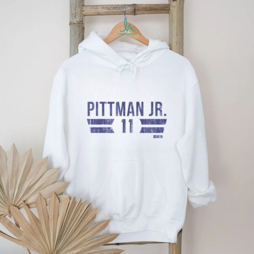 Michael Pittman Jr. Indianapolis Font shirt