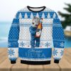 Kilmarnock F.C. SPFL Scottish Snow Fall Pine Ugly sweater