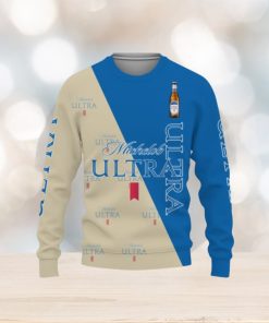 Michelob Ultra Beers Beers And Whiskey Pattern Logo Christmas Sweater