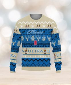 Michelob Ultra Beers Shirts Beer Vintage Logo Christmas Sweater