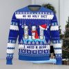 Grnch Bud Light Makes Me Happy Ugly Christmas Sweater