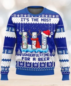 Michelob Ultra It’s The Most Wonderful Time For A Beer Ugly Christmas Sweater 2023 Christmas Gift 3D Sweater