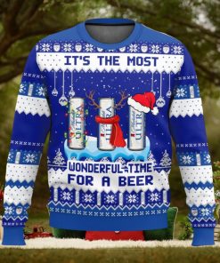 Michelob Ultra It’s The Most Wonderful Time For A Beer Ugly Christmas Sweater 2023 Christmas Gift 3D Sweater