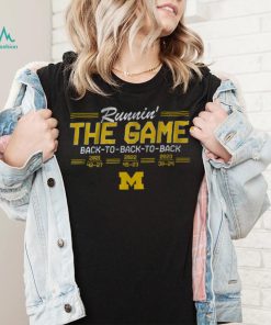 Michigan Back To Back To Back T Shirt