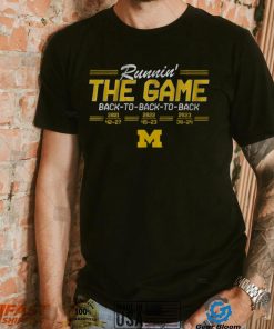 Michigan Back To Back To Back T Shirt