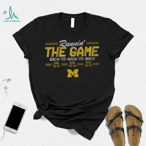 Michigan Back To Back To Back T Shirt