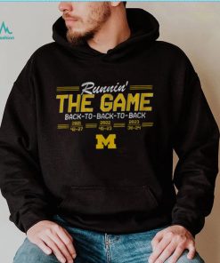 Michigan Back To Back To Back T Shirt