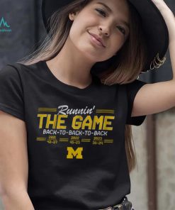 Michigan Back To Back To Back T Shirt