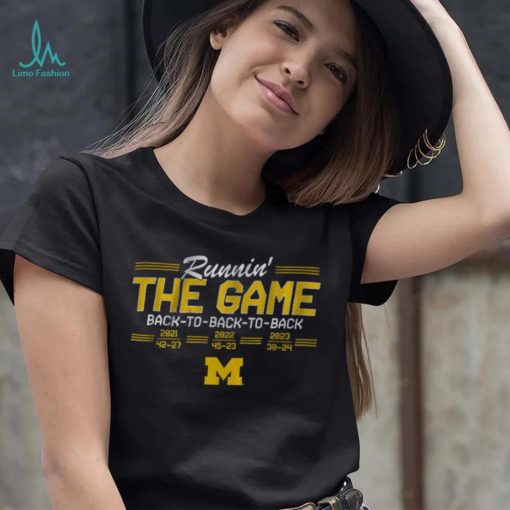 Michigan Back To Back To Back T Shirt