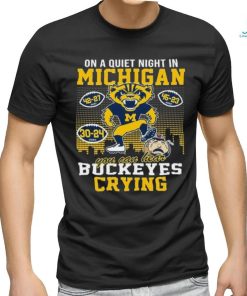 Michigan Beat Ohio State 3 0 On A Quiet Night In Michigan Shirt