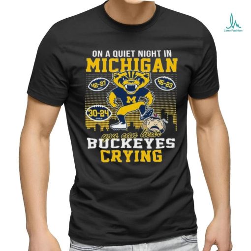 Michigan Beat Ohio State 3 0 On A Quiet Night In Michigan Shirt