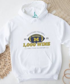Michigan Football 1000 Wins First Team In History shirt