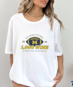 Michigan Football 1000 Wins Shirt