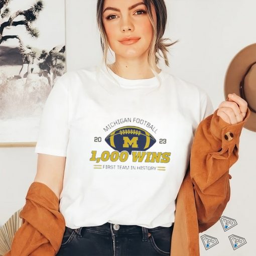 Michigan Football 1000 Wins Shirt