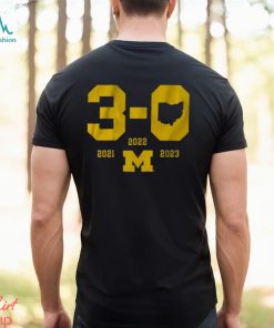 Michigan Football 3 0 In The Game Shirt