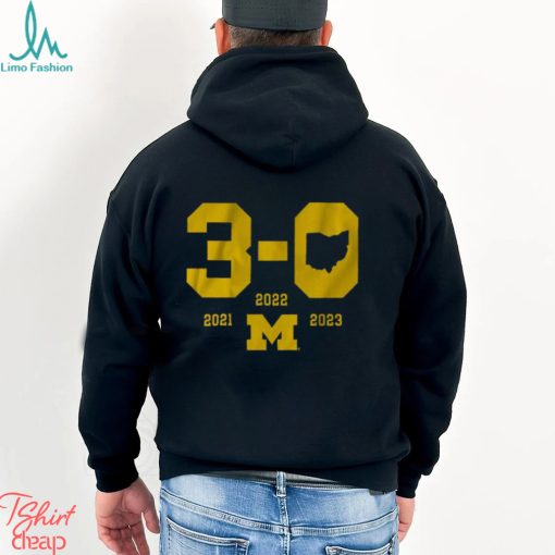 Michigan Football 3 0 In The Game Shirt