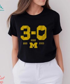 Michigan Football 3 0 In The Game Shirt