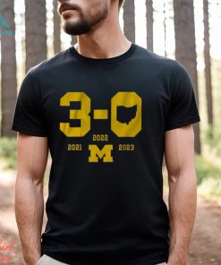 Michigan Football 3 0 In The Game Shirt