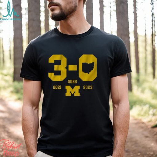 Michigan Football 3 0 In The Game Shirt