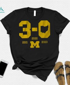 Michigan Football 3 0 in The Game Shirt