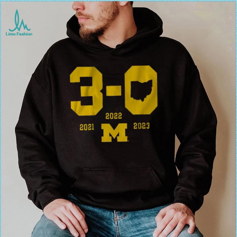 Michigan Football 3 0 in The Game Shirt Michigan Football 3 0 in The Game Shirt