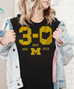 Michigan Football 3 0 in The Game Shirt