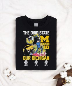 Michigan Football The Ohio State Go Blue B1G Our Bichigan Shirt