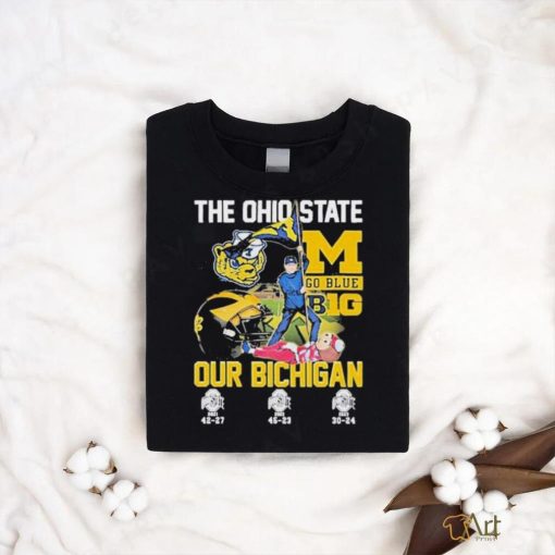 Michigan Football The Ohio State Go Blue B1G Our Bichigan Shirt