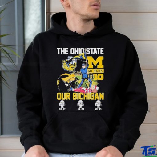 Michigan Football The Ohio State Go Blue B1G Our Bichigan Shirt