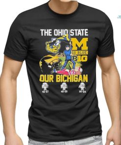 Michigan Football The Ohio State Go Blue B1G Our Bichigan Shirt