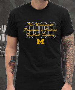 Michigan Football Winningest Program Shirt