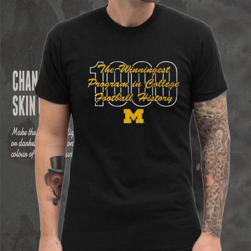 Michigan Football Winningest Program Shirt