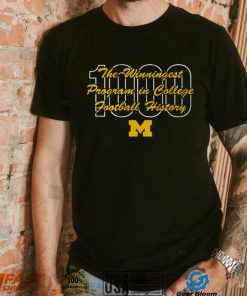 Michigan Football Winningest Program Shirt