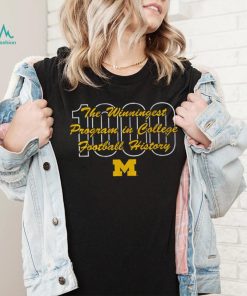 Michigan Football Winningest Program Shirt