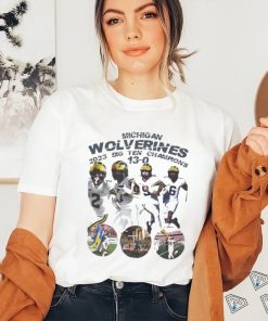 Michigan Wolverines 2023 Big Ten Champions 13 0 Shirt