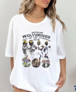 Michigan Wolverines 2023 Big Ten Champions 13 0 Shirt
