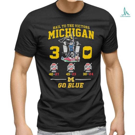 Michigan Wolverines B10 East 3 0 Ohio State T shirt