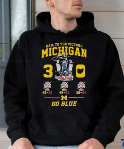 Michigan Wolverines B10 East 3 0 Ohio State T shirt