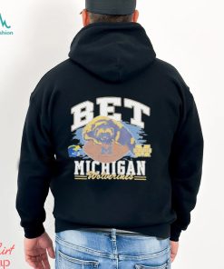 Michigan Wolverines Bet helmet franklin shirt